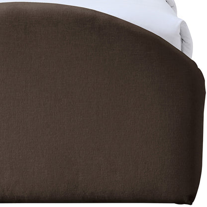 Andaz - Chenille Fabric Upholstered Trundle Bed