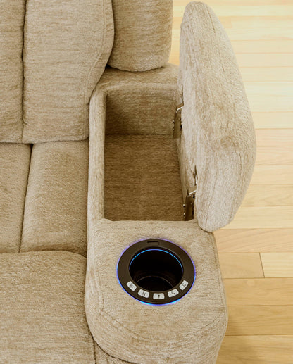 Dalton - Power Drop Down Console Sofa