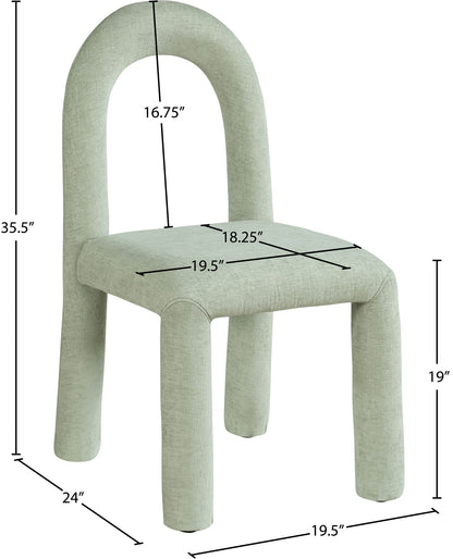 Amari - Chenille Fabric Dining Chair (Set of 2)