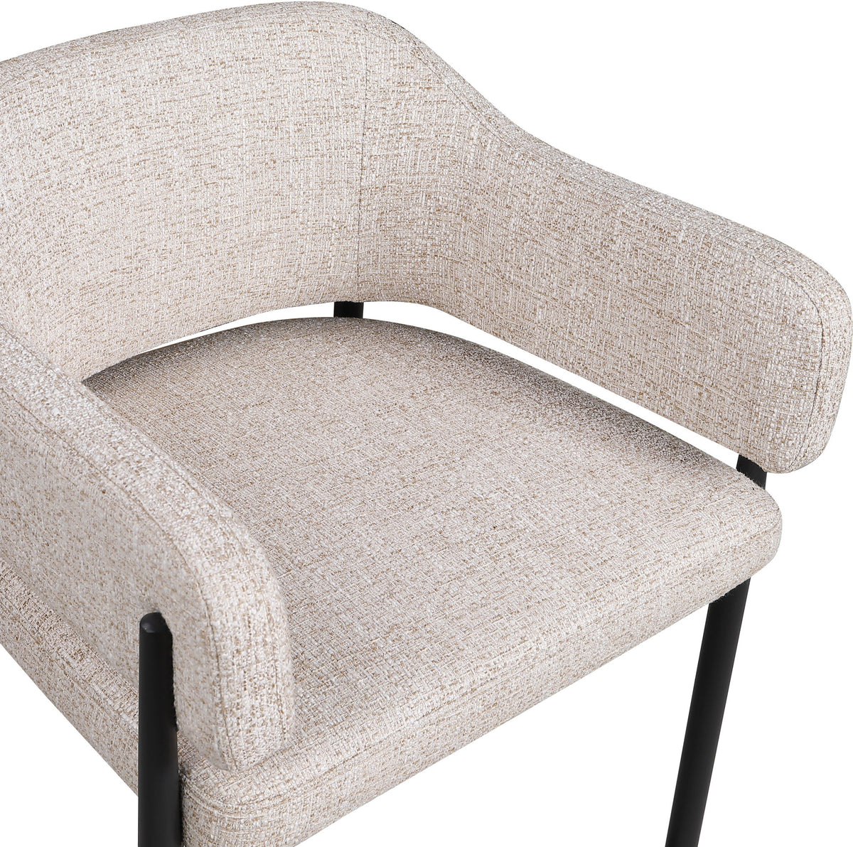 Dame - Fabric Upholstered Dining Chair (Set of 2)