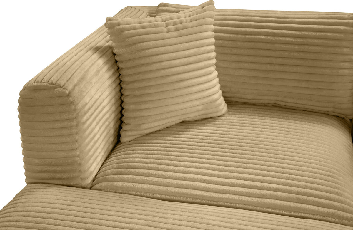 Shaggy - 6 Piece Modular Sectional With 2 Ottomans