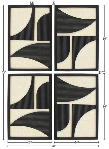 Cadence - 4 Piece Wall Art