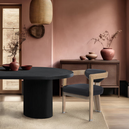 Carlyle - Dining Chair With Natural Frame