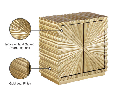 Golda - Side Table - Gold
