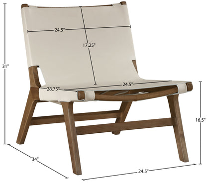 Rawlins - Accent Chair - Walnut Frame