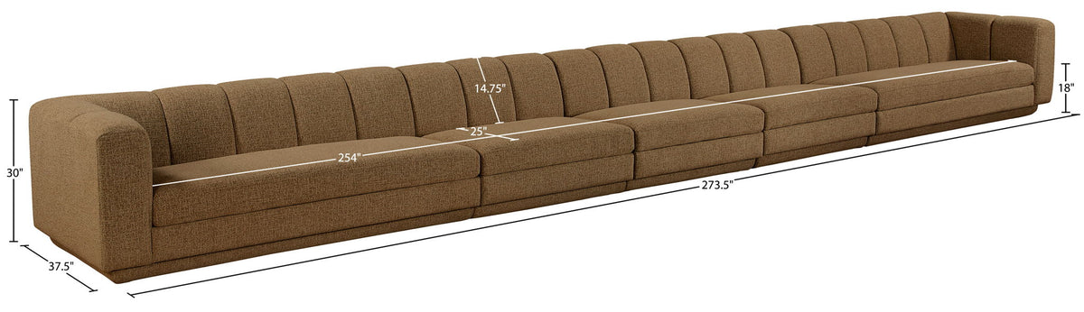 Modari - Sectional - Brown