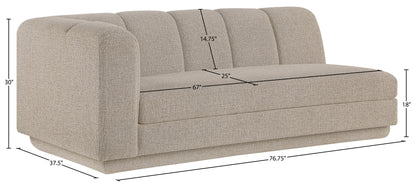 Modari - Fabric Upholstered Sofa