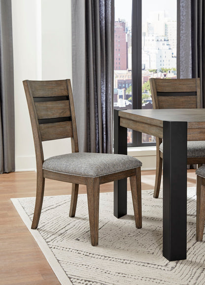 Cedar Fork - Dining Dining Chair (Set of 2) - Smoked Arabica