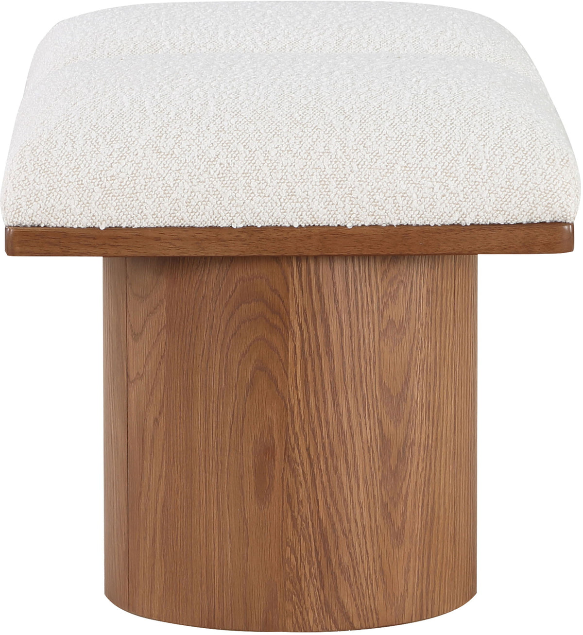 Pavilion - 2 Piece Modular Bench With Brown Base