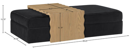 Woodra - Coffee Table / Ottoman
