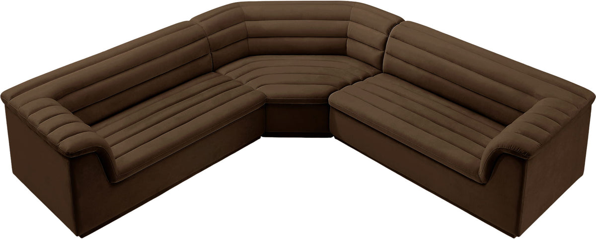 Cascade - Velvet Modular Sectional