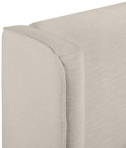 Kendall - Linen Textured Fabric Upholstered Bed