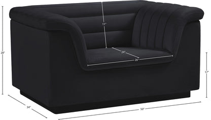 Cascade - Velvet Chair