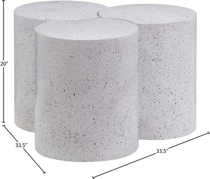 Dimple - 3 Piece Modular Coffee Table - Terazzo Finish
