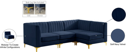 Alina - 4 Piece Modular L-Shaped Sectional