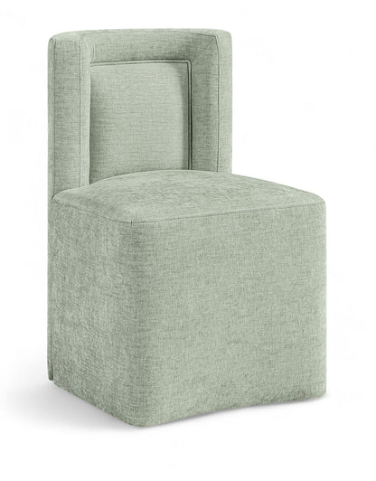 Duvina - Chenille Performance Fabric Dining Chair (Set of 2)