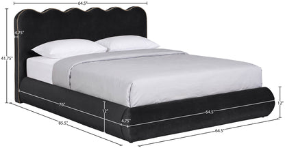 Tempo - Velvet Upholstered Bed