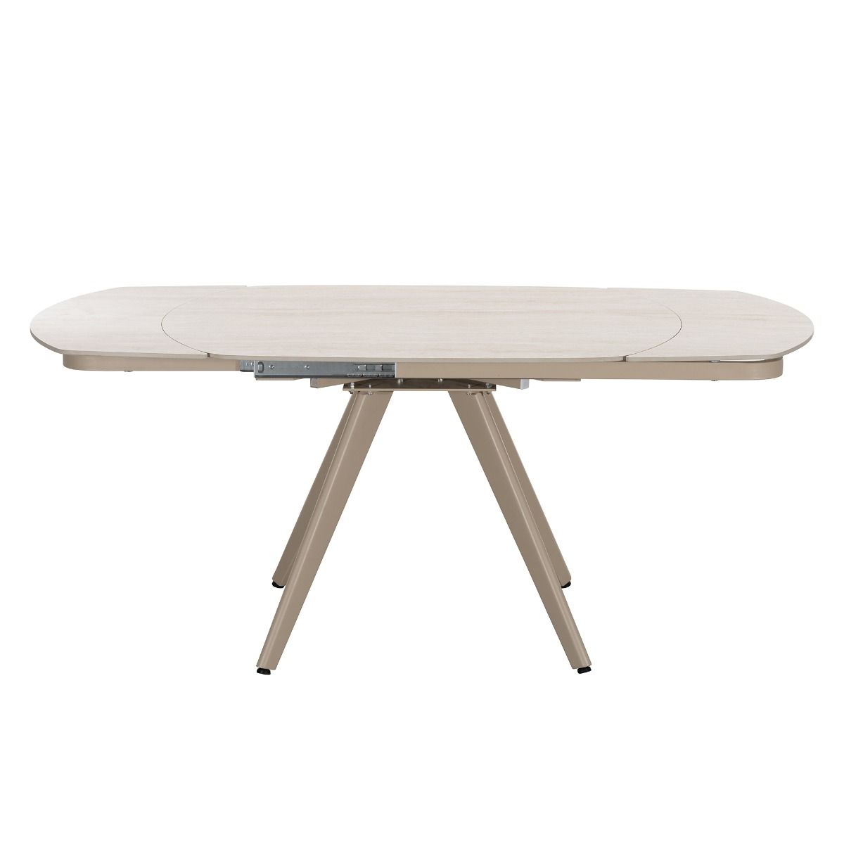 Bexley - Dining Table With Ceramic Top - Cream