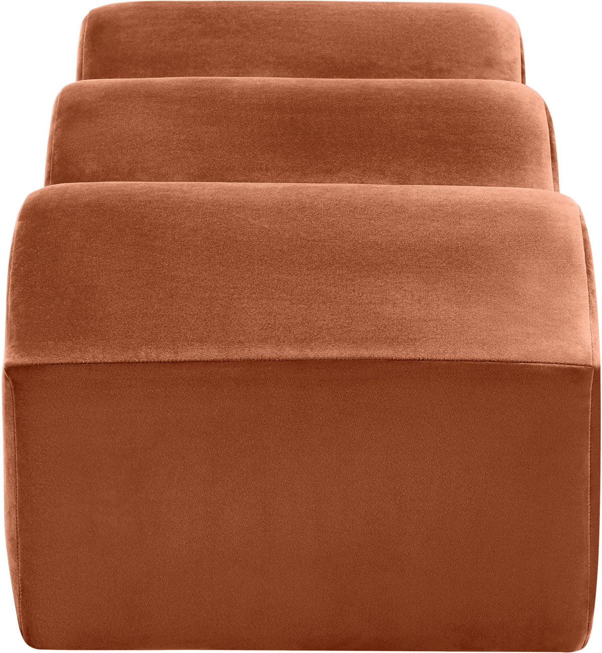 Wave - Velvet Bench