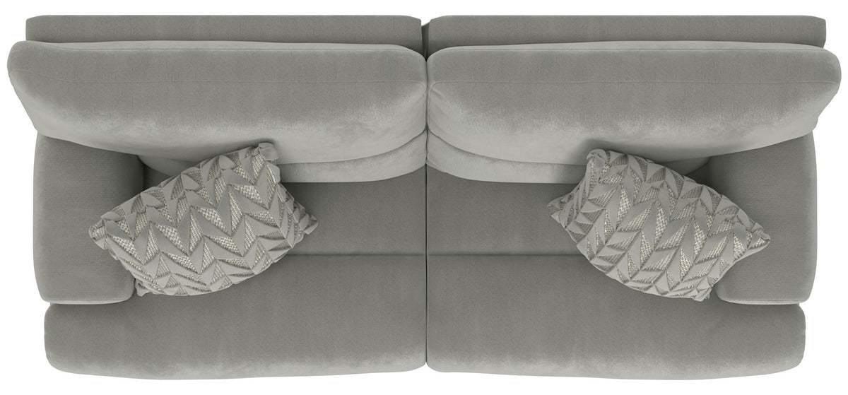 Renaldo - Power Sofa With Zero Gravity Recline - Stone