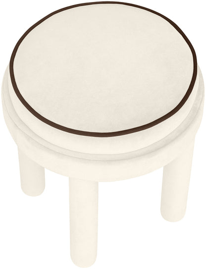 Velin - Velvet Ottoman / Stool