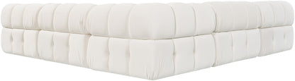 Orin - Velvet 5 Piece Modular Corner Sectional