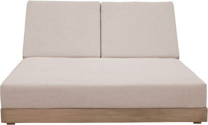 Solace - Olefin Performance Fabric Outdoor Patio Double Lounge Chair