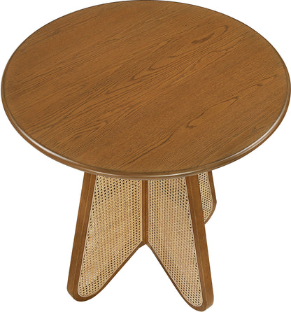 Butterfly - Solid Wood And Natural Cane Table