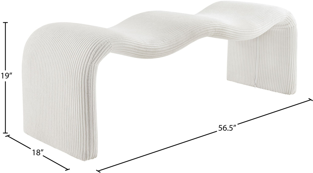 Willow - Corduroy Bench