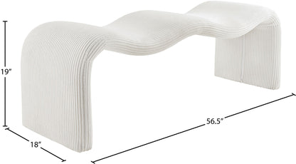Willow - Corduroy Bench