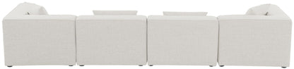 Cube - Linen Modular 4 Seat Sofa