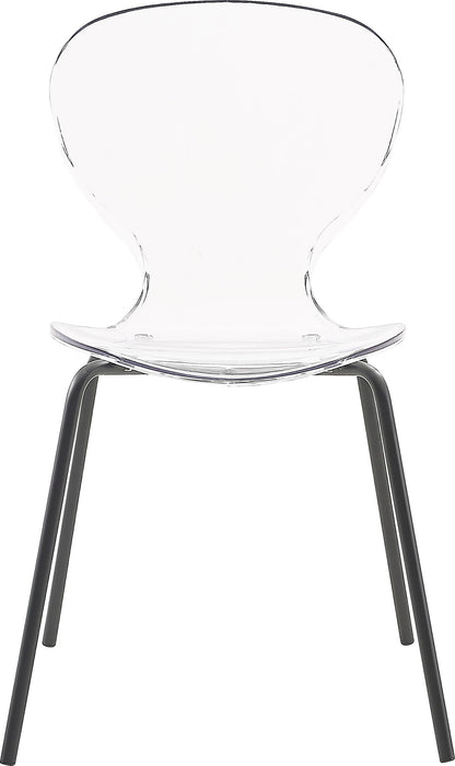 Clarion - Metal Dining Chair (Set of 2) - Matte Black