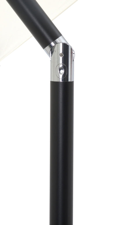 Fiji - Aluminum Patio Umbrella With Round Black Base