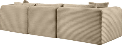Shaggy - Fabric 3 Seat Modular Sofa