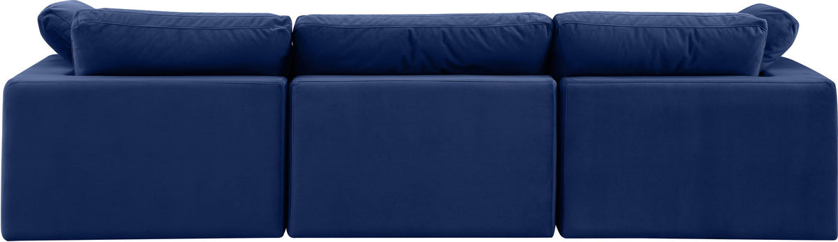 Comfy - Velvet Modular Sofa 3 Seats
