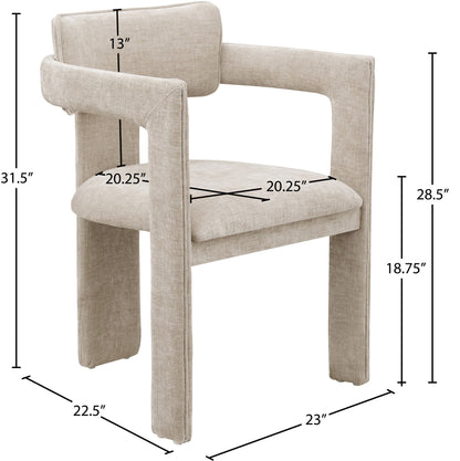 Brenda - Chenille Dining Chair (Set of 2)