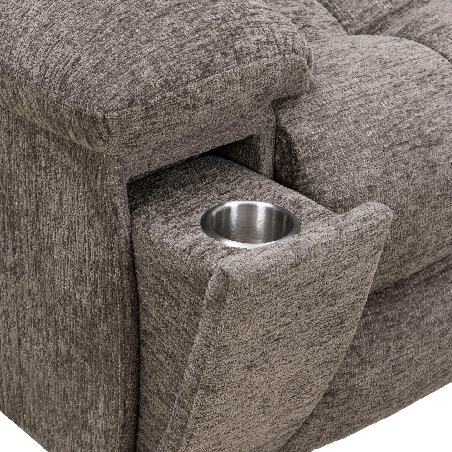 Buster - Manual Reclining Console Loveseat