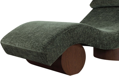 Marcella - Chaise Lounge - Walnut Base