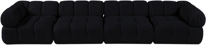 Orin - Fabric Velvet 4 Piece Modular Sofa