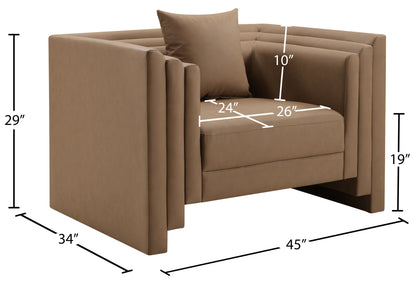 Everett - Vegan Leather Upholstered Chair
