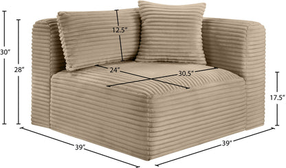 Shaggy - Fabric Corner Chair