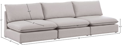 Mackenzie - Modular Sofa Armless - 3 Seats