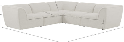 Miramar - 5 Piece Modular Sectional