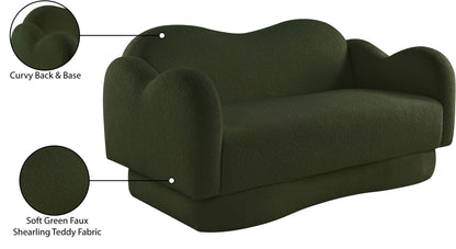 Bloom - Teddy Fabric Loveseat
