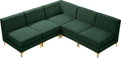 Alina - 5 Piece Armless Sectional