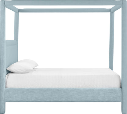 Salina - Linen Textured Fabric Upholstered Bed