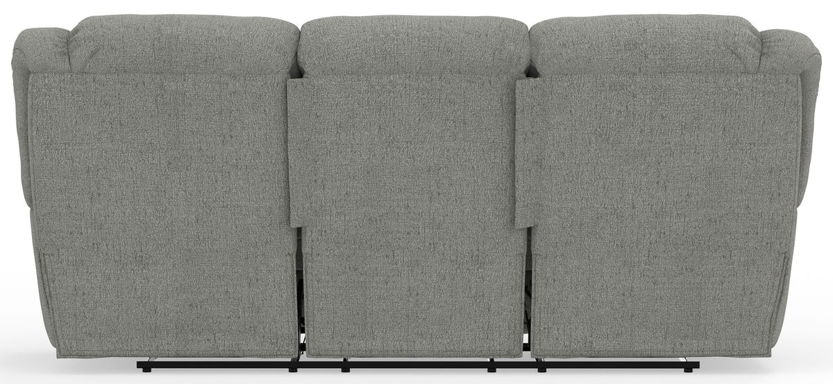 Trifecta - Sofa With 3 Recliners and Drop Down Table