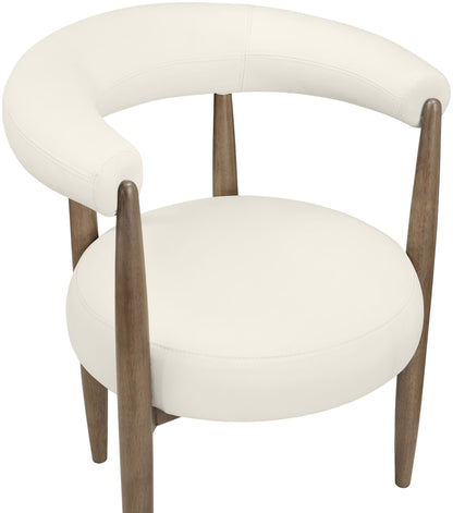 Sable - Vegan Leather Upholstered Dining Chair (Set of 2) - Brown Base