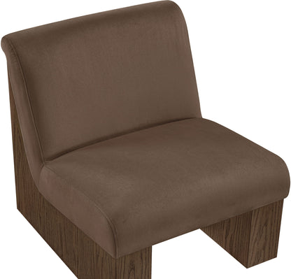 Vantage - Velvet Performance Fabric Upholstered Accent Chair