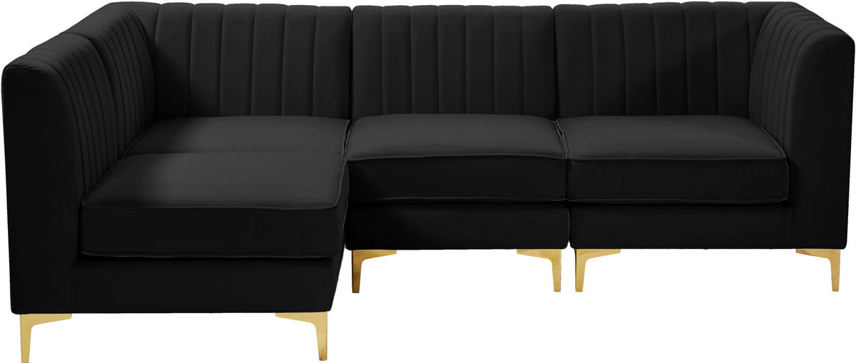 Alina - 4 Piece Modular L-Shaped Sectional